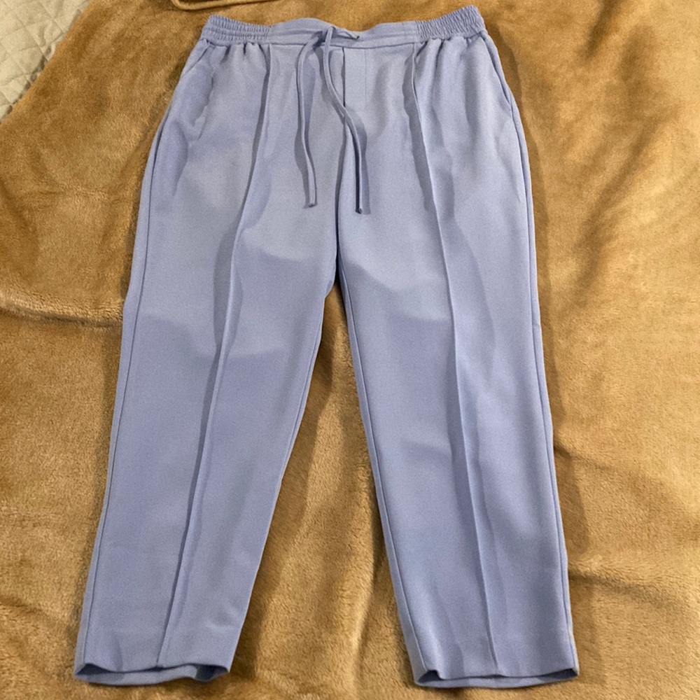 Straight leg trousers